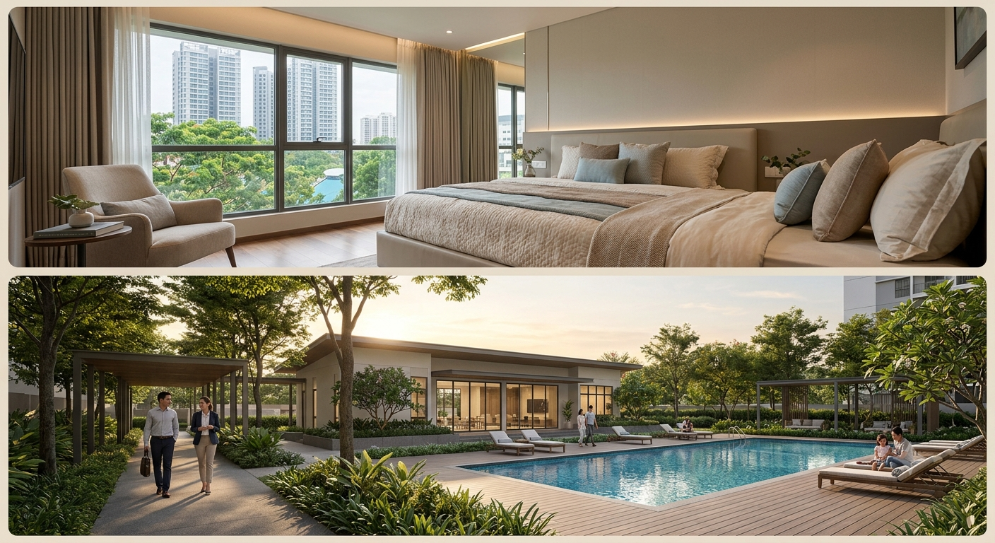 Japanese Zen-inspired Landscapes and Integrated Township Themes in Powai Extension