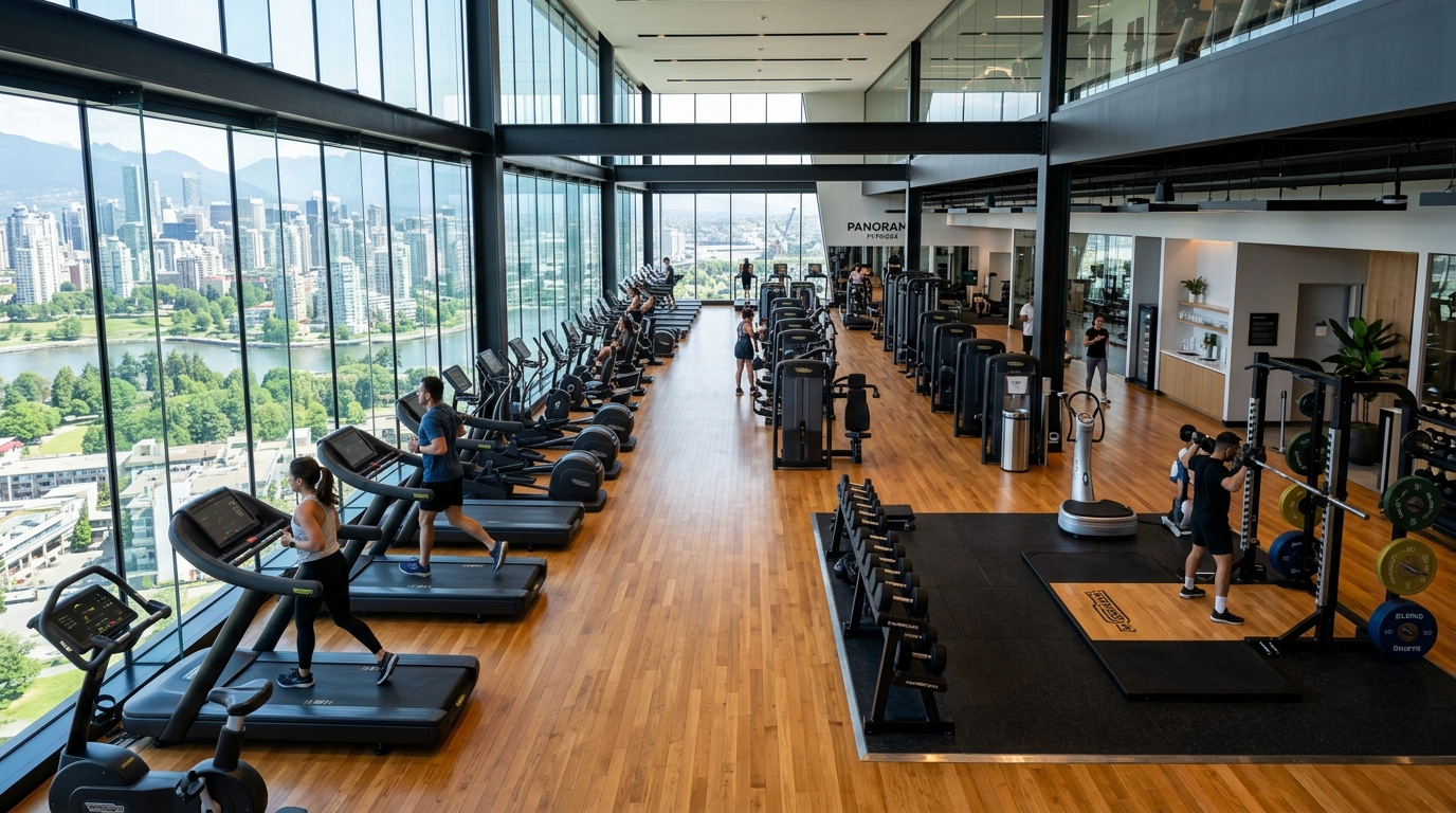 State-of-the-Art Gymnasium with Panoramic Views